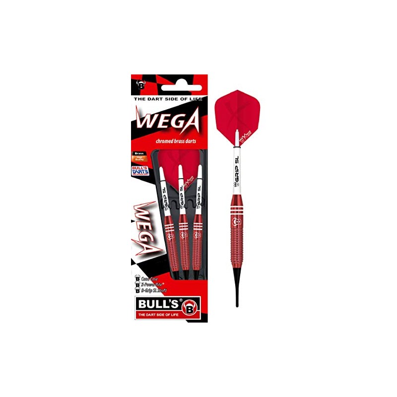 Bull's WEGA Unisex Soft Dart 16g, multicolour, 16g