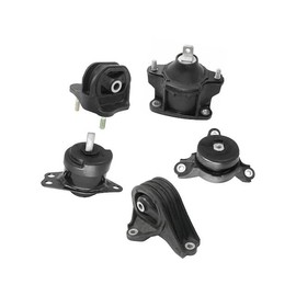 Engine Mount and Transmission Mount Kit - 5 Piece - Compatible with 2013-2017 Honda Accord 2.4L 4-Cylinder (For Automatic or CVT Transmissions Only)