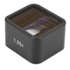 1.55X Wide Lens Optical Glass Easy Convenient Installation Small Portable
