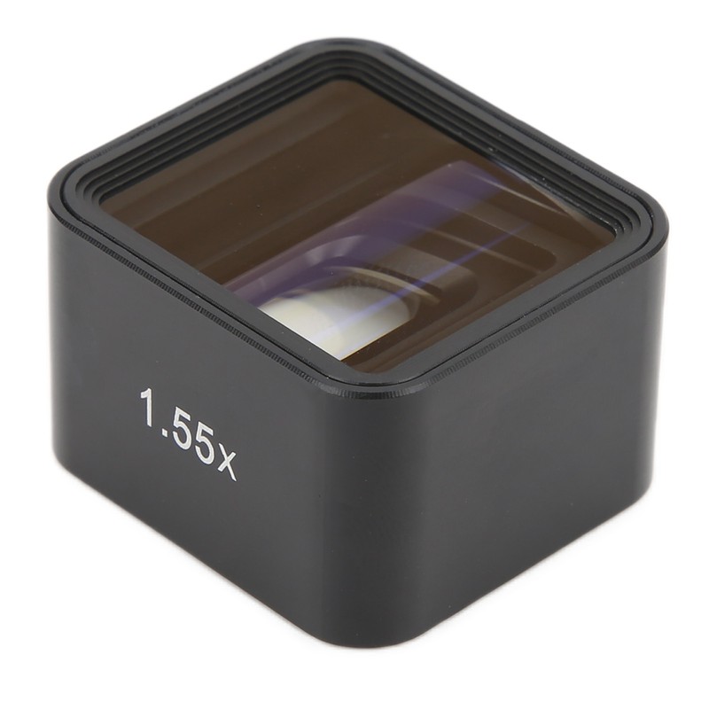 1.55X Wide Lens Optical Glass Easy Convenient Installation Small Portable