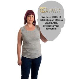 Johanna Konta (Brown Hair) Celebrity Mask, Flat Card Face, Fancy Dress Mask