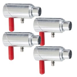 Mytee Products (4 Pack 1" Spring Loaded Cam Lock for Wreckers Tow Truck Twist Lock Plunger Pin