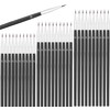 Anezus 30 Pcs Tiny Detail Paint Brushes #0 Fine Paint