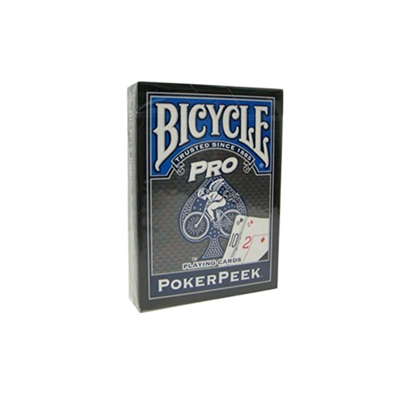 Pro Poker Peek BICYCLE Deck - Blue Back (US Playing