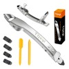 Caulking Tool Kit Stainless Steel Grout Removal Tool,4 in 1