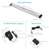 EShine 3 12 Inch Panels LED Dimmable Under Cabinet Lighting