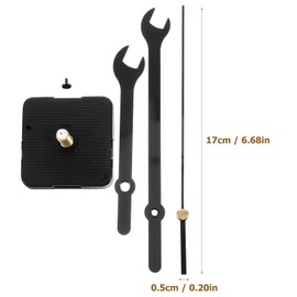 Housoutil 1 Set Wall Clock Movement DIY for Wall Clock DIY Hour Hands Clock Repair Parts Clock Minute Clock Accessories DIY Wall Clock Parts Plastic Fashion Set 35 C