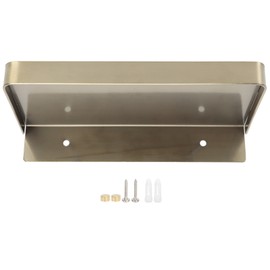 Bathroom Phone Holder Wall Mounted Thick Phone Storage Shelf Toilet Accessory 185x90mmGolden