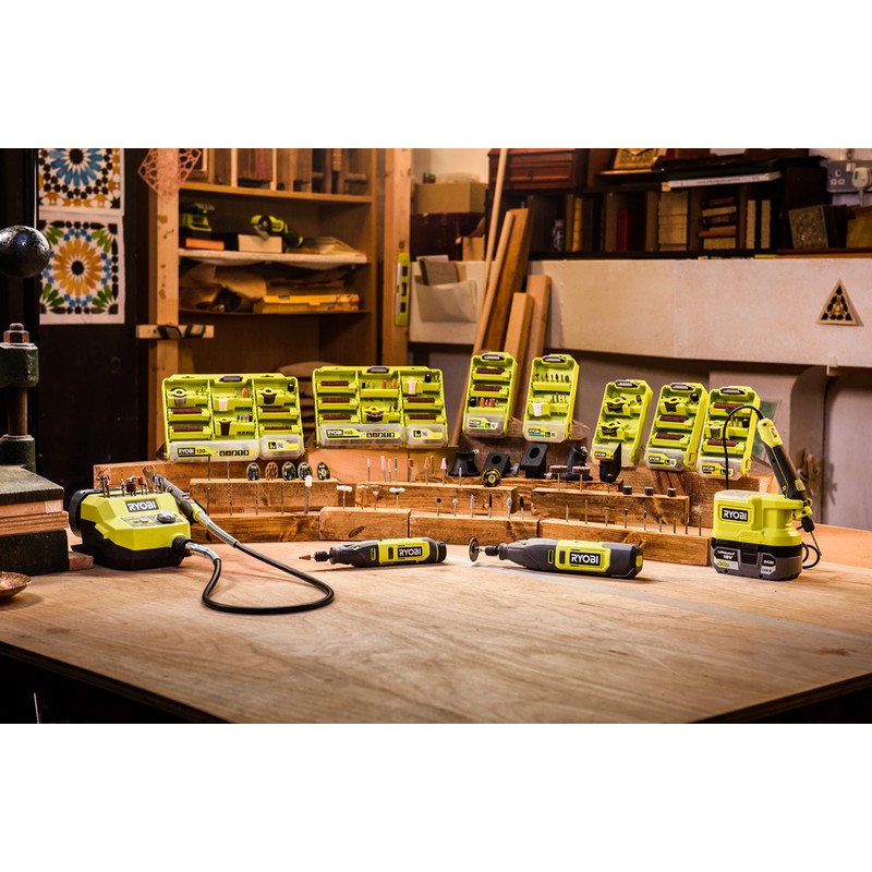 RYOBI 4-Piece Drill Bit Set for Wood and Plastic 3.2