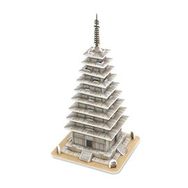 Artbox/Motto Motto Baekje Mireuksaji Stone Pagoda 3D Puzzle Making / 아트박스모또 모또 백제 미륵사지석탑 3D입체퍼즐 만들기