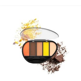 Paleta de Sombras Bissú Quinteto 02 Amor Real – Tonos Rosados de Alta Pigmentación