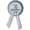 Grandma to Be Pin Elephant Baby Shower Pin for nona to wear, Pink & Gray, It's a Girl Baby Sprinkle
