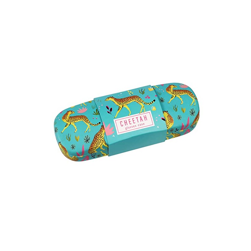 Rex London Cheetah Glasses Case & Cleaning Cloth