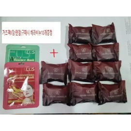 AmorePacific 휴먼팩(1장)/헤라 지일 비누 아모레 비누 70g 10개 줌 Humanpack (1 sheet) / Hera Zillium Soap Amore Soap 70g 10 pieces set [Human Gears Pack 1 piece (random) + Gift soap 10 pieces]