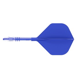 CUESOUL Rust T19 Carbon Integrated Dart Wave and Flight, Large Standard Shape, Set of 3