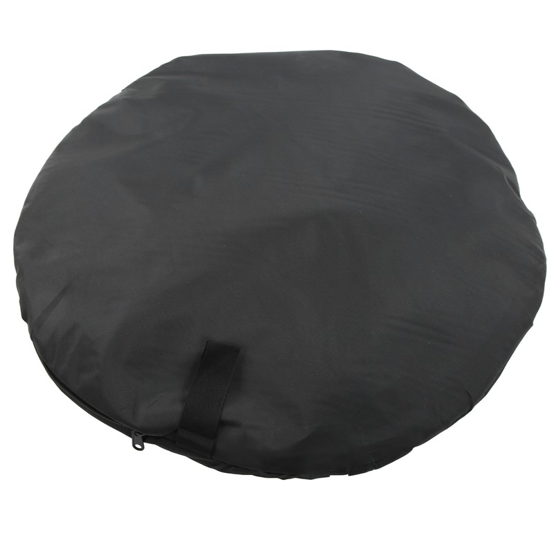 2 in 1 142cm Round Blue Green Screen Backdrop Double