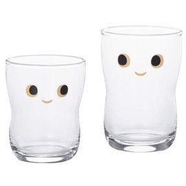 ADERIA 6305 Tsuyoko Glass nico Clear 130 6.3 fl oz (185 ml) Pair Gift Box Included, High Ball, Cup, Beer, Stylish, Glass, Sake, Tumbler, Gift, Women's, Mother's Day, Tableware, Father's Day, Couple,