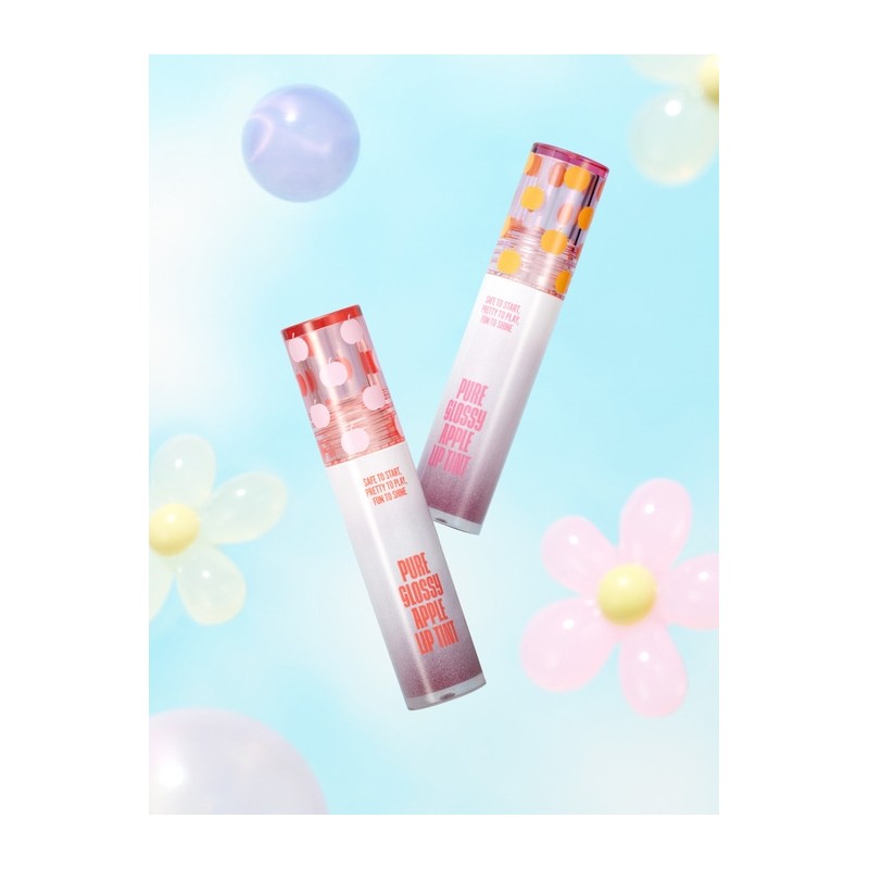 4 types of glossy apple lip tint / 글로시 애플립