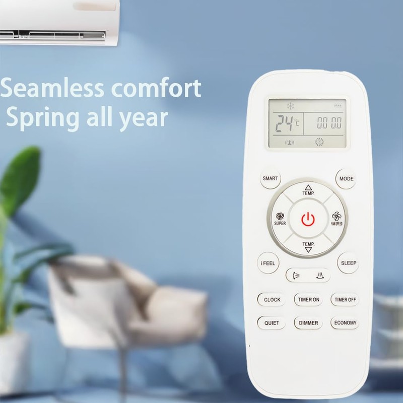 Universal Replacement Remote Control for Hisense DG11L1-01/41-General Air Conditioning-Heat Pump-Inverter