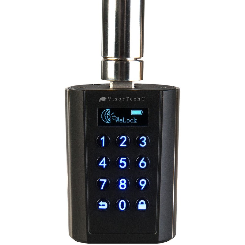 VisorTech Door Lock: Electronic Door Lock Cylinder, Transponder Bluetooth &