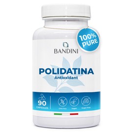 Bandini® Pure Polydatin 100mg - 90 Vegetarian Capsules - Japanese Knotweed Extract (Polygonum Cuspidatum) – Resveratrol Precursor - High Strength Antioxidant for Healthy Ageing - Vegan & GMO-Free