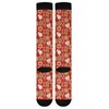 Wusikd Christmas Gingerbread Man Compression Socks for Women and Men