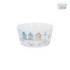 Gisela Graham Beach Hut Design Mini Bowl, New Bone China,