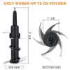Ninja Blender Blade Replacement, 6 Blade Replacement for Ninja 72