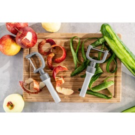 ZWILLING 36610-006 Z-CUT 2-in-1 Multi Peeler T-Shaped Peeler