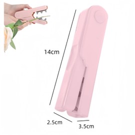 Ai-OUMLEEF Rose Thorn Remover, Rose Stem Leaf Thorn Stripper, Pink Portable Leaf Thorn Stripper Tool, Flower Stem Remover for Garden Florist Floral Arrangement