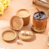 Cork Coasters Pack of 4 Round Lip Cup Holder Leak