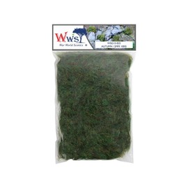 WWS War World Scenics WWScenics | 12mm Autumn Static Grass | 100g | WSG12-022 | Realistic Model Scenery Material