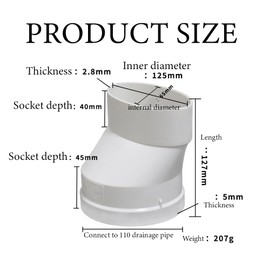 4-Inch Round to Oval Dryer Vent Adapter with Steel Worm Drive Clamp Dryer Vent Kit,Exhaust Tube Vent Ventilation Hose Connector,for All Recessed Dryer Exhaust
