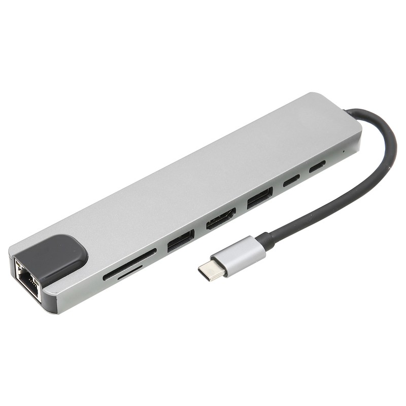 8 in 1 USB C Hub 4K 87W PD Charging