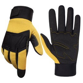 RIGWARL work gloves with thick padding and wear-resistant patches