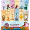 CALMVEDA Natural Incense Sticks Mega - Variety Pack (144 Insence-Sticks