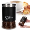 KADAX Glass Container, Container for Coffee, Puff Tea, Coffee Containers,
