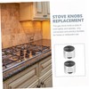 Hohopeti 3sets Gas Stove Knobs Replacement Stove Top Knobs for