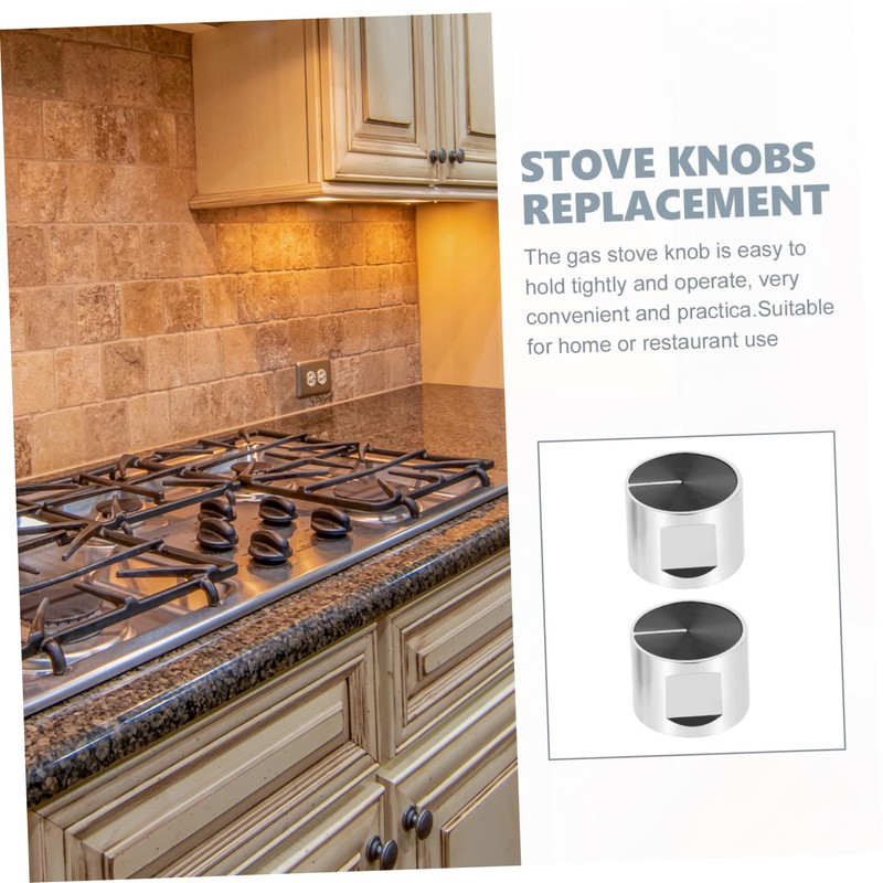 Hohopeti 3sets Gas Stove Knobs Replacement Stove Top Knobs for