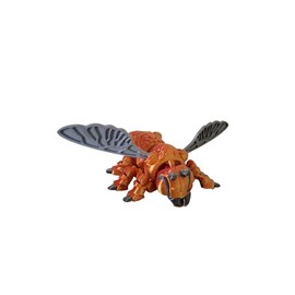 W4-5P FuryStinger Robotic Wasp Figurine – Black and Copper Mech Insect Model with Wing Blades and Drill-Tip Tail – Made in USA