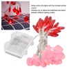 Red Heart Fairy Lights Romantic Battery Powered Love String Lights