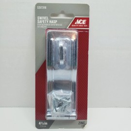 ACE Swivel Safety Hasp  4-1/2"  Zinc Plated  #5287248