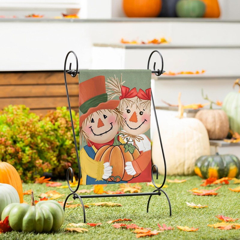 Evergreen Flag Fall Garden Flags Double Sided, Garden Flags for