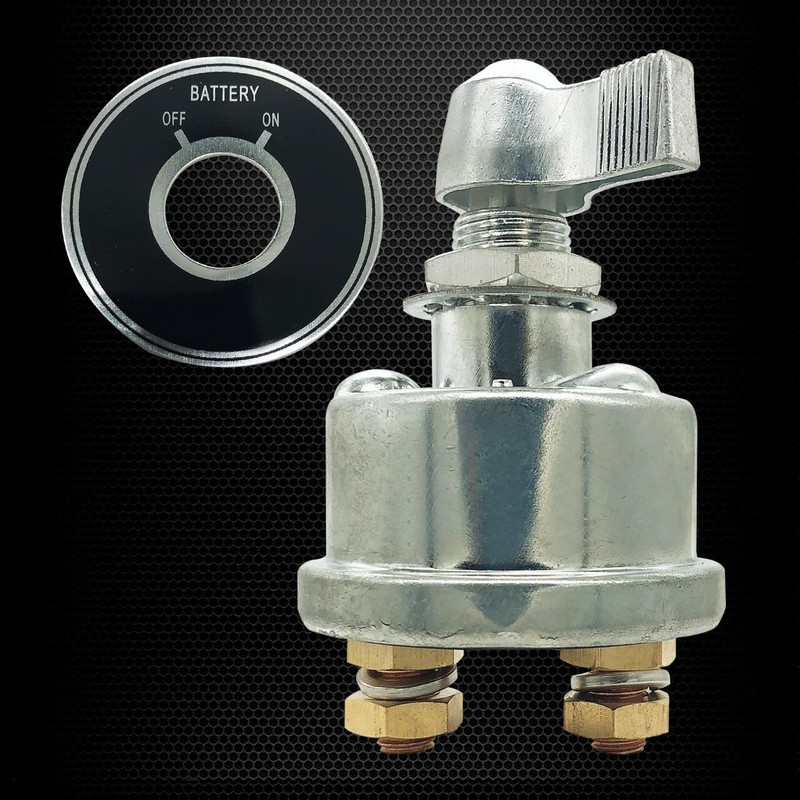 Ampper Battery Disconnect Switch 12V - 48V, Master Battery Switch