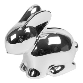 Widdop Bambino Silverplated Rabbit Bunny Money Box in Gift Box