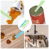 2 in 1 Plastic Scraper Tool,Multi-purpose No-Scratch Scraping Tools Small