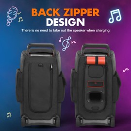 Speaker Cover Compatible with JBL PartyBox 520, Scratch-Resistant, Dustproof, Portable with Storage Bag for Outdoor and Lightweight Travel Cover