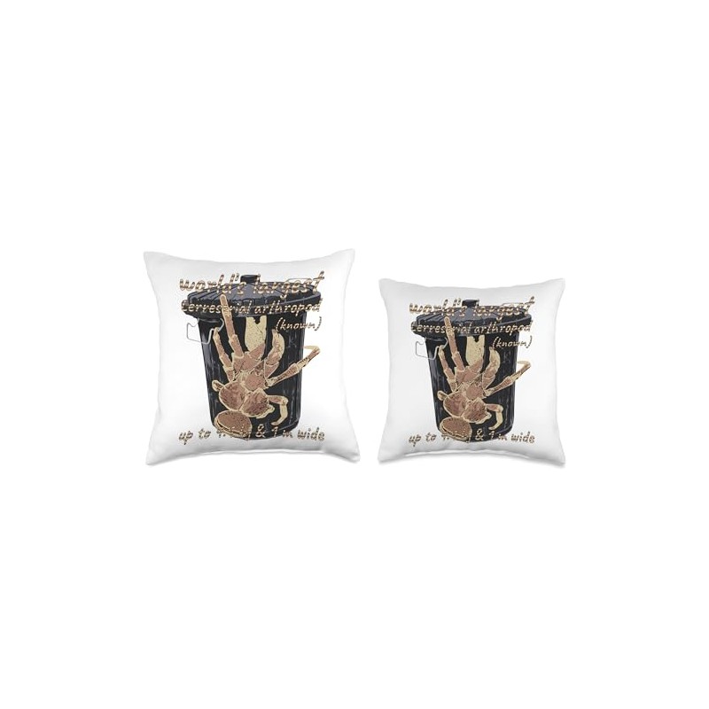 Coconut Crab Throw Pillow