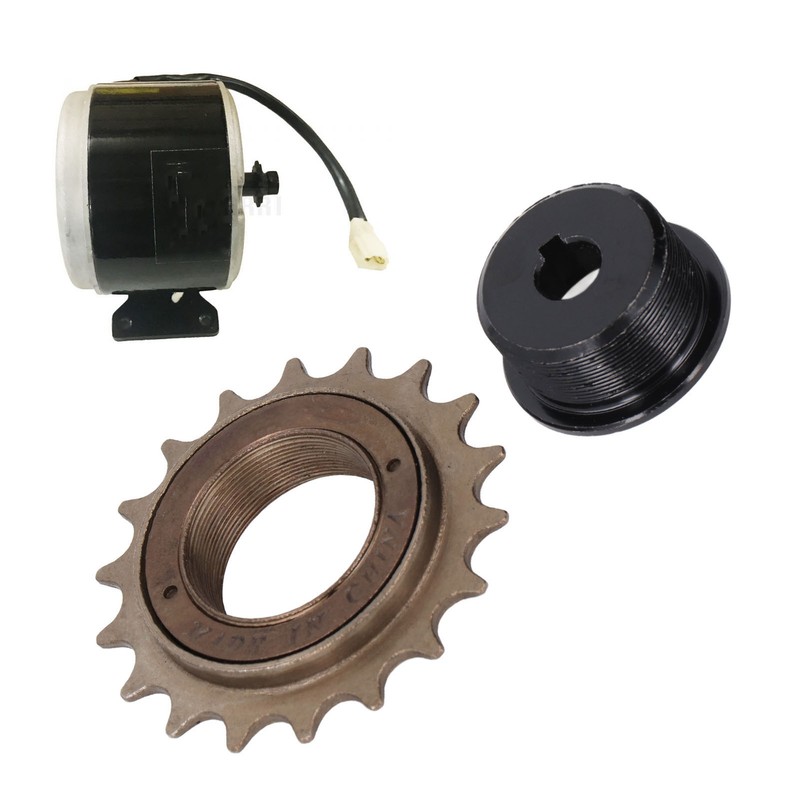 Left Drive Freewheel Adapter Carbon Steel 18T Freewheel for MY1016Z