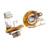 Sopepoyie 6.35mm1/4 inch Microphone Audio Mono TS Socket Female Connector
